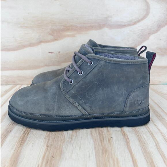 UGG - Neumel Weather - Ankle Boots - Gray - Men's - 10 - S/N 1017254 - Picture 3 of 9